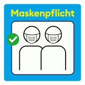 Info Kleber: Maskenpflicht