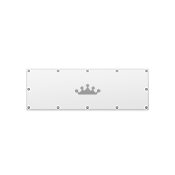 Blache 1x3Meter inkl. Saum und Ösen 