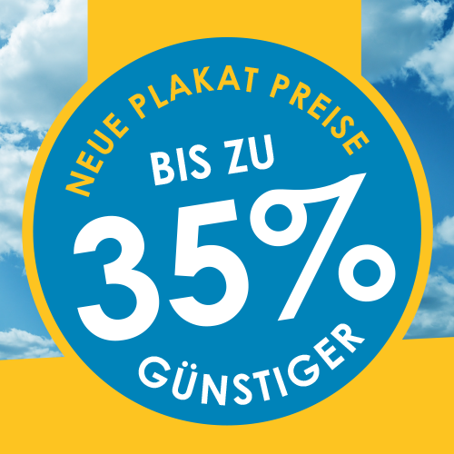 Plakate Drucken zum Aktionspreis